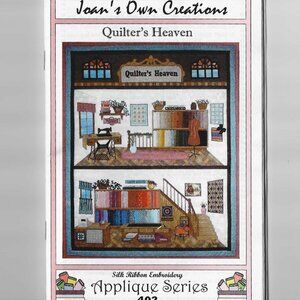 Joan's Own Creations Applique Series 403 "Quilter's Heaven" New in Package